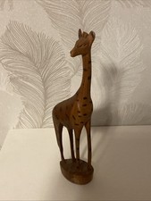 Vintage giraffe teak gebraucht kaufen  Hückelhoven