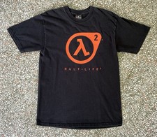 Usado, Camiseta promocional vintage Half Life 2 preta para jogos L: 28” L: 19” comprar usado  Enviando para Brazil