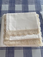 Lenzuolo matrimoniale vintage usato Lenzuolo matrimoniale vintage usato  Caltagirone