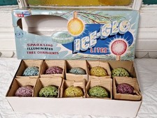Vintage christmas ice for sale  Ceylon