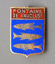 Insigne émail fontaine d'occasion  Toulon-