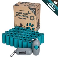 600 sacos de cocô de cachorro grandes biodegradáveis sacos de lixo para cocô de animais de estimação saco resistente, usado comprar usado  Enviando para Brazil