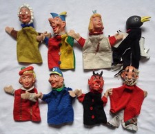 Konvolut handpuppe kasperpuppe gebraucht kaufen  Mittweida