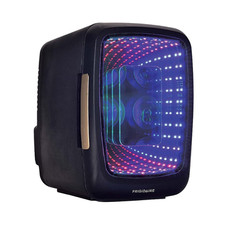Mini geladeira Frigidaire EFMIS179-STEALTH 6 latas/4 L com porta de luz LED infinita, usado comprar usado  Enviando para Brazil