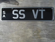 Placa de licença Holden 2020 South Australia slimline personalizada SS VT prata/preta comprar usado  Enviando para Brazil