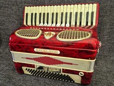 Red accordion for sale  LEEDS