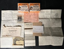 Tony Corinda Corinda's Magic Studio Magicians Tricks Illusions papelada década de 1950, usado comprar usado  Enviando para Brazil