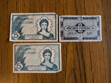 Algeria bank notes for sale  LEDBURY