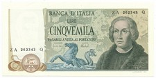 5000 lire cristoforo usato  Pignataro Maggiore
