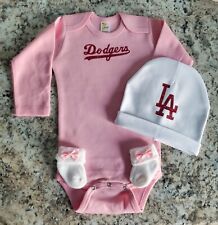 Dodgers pink infant for sale  Akron