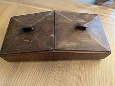 Vintage wooden box for sale  SUNDERLAND
