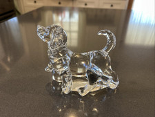 Bohemian crystal dog for sale  Morganton