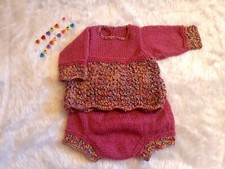 Hand knitted baby for sale  HAILSHAM