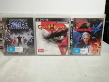 Devil May Cry 4 God Of War 3 Star Wars The Force Unleashed PS3 PlayStation 3 Muito bom estado usado comprar usado  Enviando para Brazil