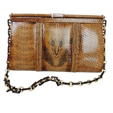 Vintage genuine snakeskin for sale  Valparaiso