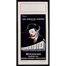 Locandina supertoto totò usato  Nocera Superiore