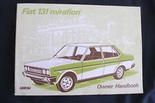 Fiat 131 mirafiori for sale  UK