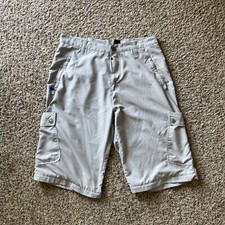 Calça de náilon vintage anos 90 Kikwear baggy rave skate perna larga shorts cargo tamanho 36 comprar usado  Enviando para Brazil