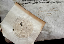 DIPLOMA DE PERGAMINHO UNIVERSITÁRIO CATÓLICO 1778 - Licenciatura em Direito Civil e Canônico, usado comprar usado  Enviando para Brazil