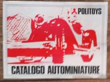 Catalogo. politoys 1975 usato  Chiavari