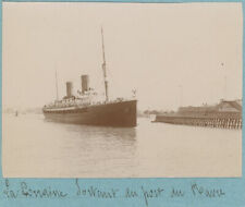 Usado, Bateau " La Lorraine " IN Uscita Del Port Del Havre ( Senna Marittima) comprar usado  Enviando para Brazil