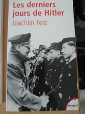 Derniers jours hitler d'occasion  Nevers
