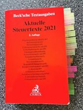 Aktuelle steuertexte 2021 gebraucht kaufen  Bayreuth