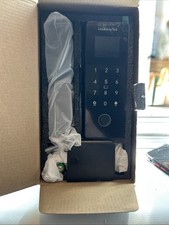 Usado, Fechadura inteligente LeadwayTek impressão digital fechadura de porta de vidro com função de campainha de teclado comprar usado  Enviando para Brazil