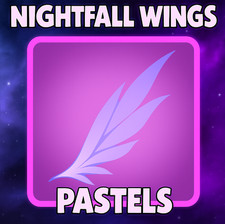 Roblox World Zero WZ - NIGHTFALL WINGS - ITENS HEXAGONAIS PASTEL comprar usado  Enviando para Brazil