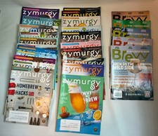 Lot 27 Home Brew Craft Beer Making Magazines Zymurgy Brew Your Own 2019-2024 comprar usado  Enviando para Brazil