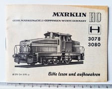 Anleitung märklin 3078 gebraucht kaufen  Betzdorf