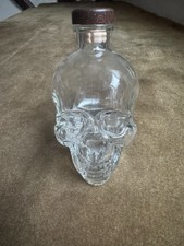 glass skull bottles for sale  BROUGHTON-IN-FURNESS
