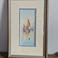 Framed watercolor painting for sale  ROSSENDALE