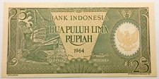 Indonesia rupiah 1964 usato  Modena
