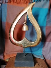 Gold herz messingglocke gebraucht kaufen  Rathenow-Umland