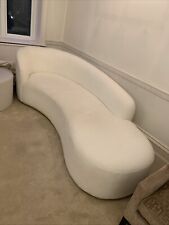 Chaise cream gold for sale  LONDON