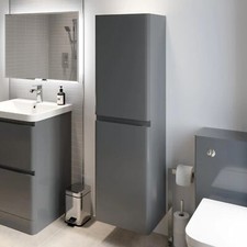 Grey gloss wall for sale  EVESHAM
