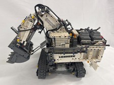 LEGO 42100 TECHNIC Liebherr R 9800 escavadeira 90% completa com kit de iluminação comprar usado  Enviando para Brazil