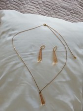 Swarovski earrings necklace for sale  SUNDERLAND