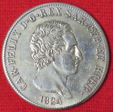 Moneta lire 1824 usato  Ascoli Piceno