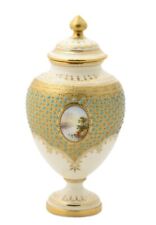 Antique coalport jewelled d'occasion  Expédié en Belgium