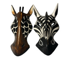 Wooden animal head for sale  BURNLEY