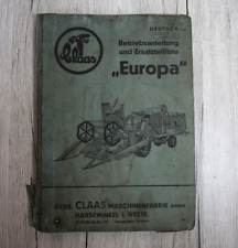 Riginal claas betriebsanleitun gebraucht kaufen  Zeiskam