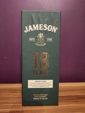 Usado, Garrafa vazia Jameson 18 anos caixa original folha comprar usado  Enviando para Brazil