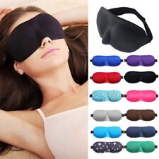 Máscara de dormir 3D para homens mulheres máscara para dormir venda nos olhos acessórios de viagem - comprar usado  Enviando para Brazil