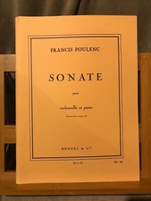 Francis poulenc sonate d'occasion  Rennes-