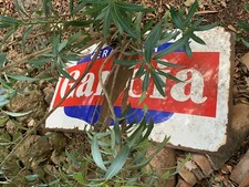 Tabella pubblicitaria lamiera usato  Italia