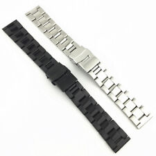 Pulseira de relógio de metal 18mm 20mm 22mm 24mm 26mm 28mm pulseira de aço inoxidável comprar usado  Enviando para Brazil