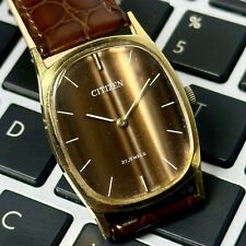 Usado, Relógio masculino vintage Citizen Elipse mostrador tigre corda manual 4-674227 S comprar usado  Enviando para Brazil