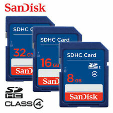 Cartão de memória SanDisk 4GB 8GB 16GB 32GB SDHC padrão classe 4 ultra alta velocidade comprar usado  Enviando para Brazil